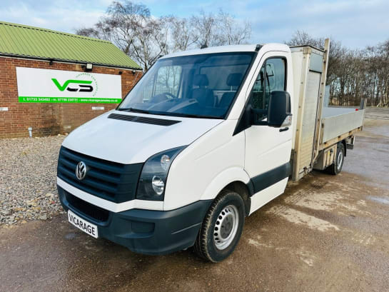 A null VOLKSWAGEN CRAFTER 2.0 TDI CR35 BlueMotion Tech Chassis Cab 2dr Diesel Manual L2 (221 g/km, 13