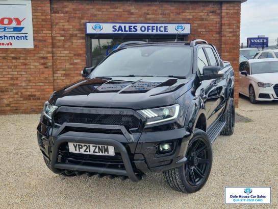 A 2021 FORD RANGER 2.0 EcoBlue Wildtrak Pickup Double Cab 4dr Diesel Auto 4WD Euro 6 (s/s) (213 ps)
