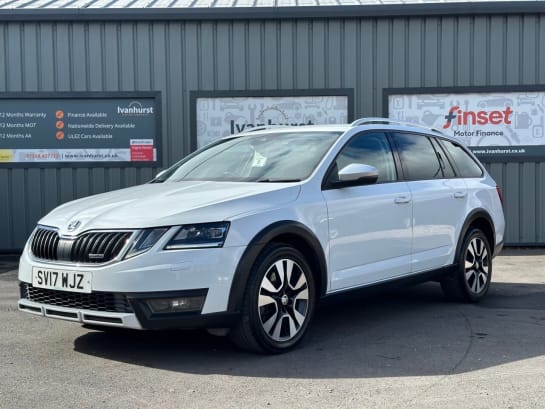 A 2017 SKODA OCTAVIA SCOUT TDI DSG