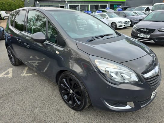 A null VAUXHALL MERIVA 1.4 SE 5d 99 BHP IN GREY WITH 32,000 MILES AND A SERVICE HISTORY, 3 OWNERS