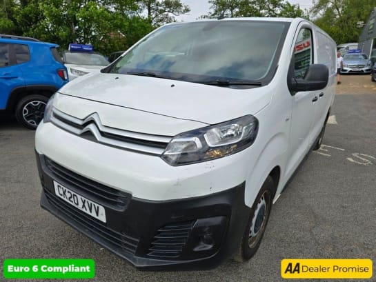 A null CITROEN DISPATCH 1.5 XL 1200 Enterprise BlueHDi in white, 40,000 miles, full service history