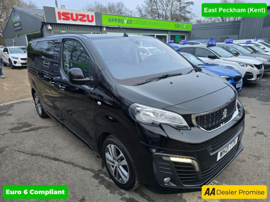 A null PEUGEOT TRAVELLER 2.0 BLUEHDi ACTIVE IN BLACK WITH 63,700 MILES AND A FULL SERVICE HISTORY, 1