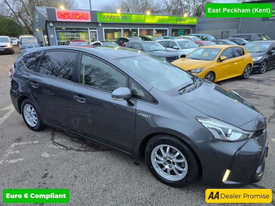 A null TOYOTA PRIUS+ 1.8 VVT-h Icon MPV 5dr PETROL HYBRID IN GREY WITH 3 OWNERS FROM NEW, ULEZ C