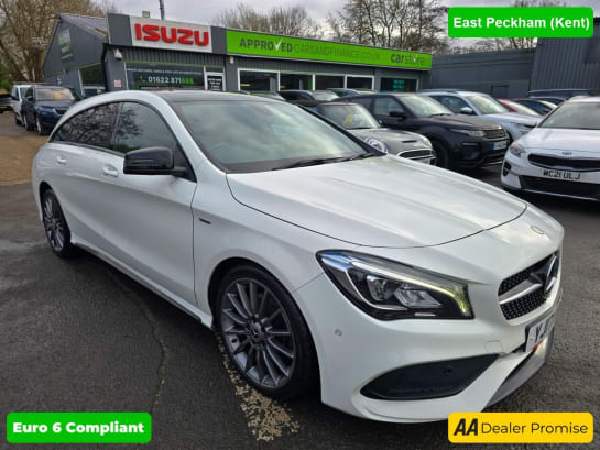 A 2017 MERCEDES CLA CLA 220 D WHITEART