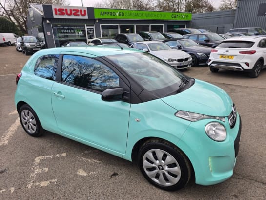 A null CITROEN C1 1.0 VTi FEEL IN GREEN WITH 46,500 MILES AND A FULL SERVICE HISTORY, 1 OWNER