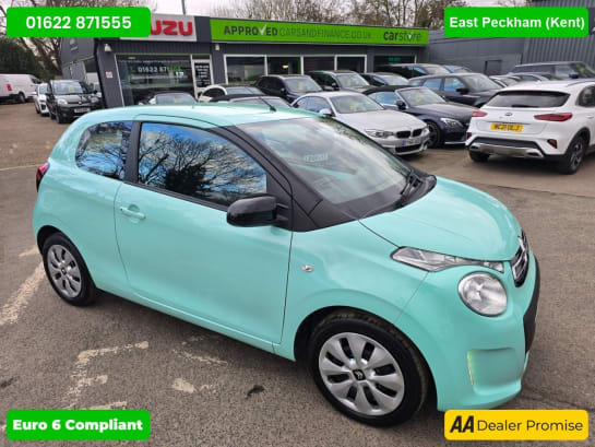 A null CITROEN C1 1.0 VTi FEEL IN GREEN WITH 46,500 MILES AND A FULL SERVICE HISTORY, 1 OWNER