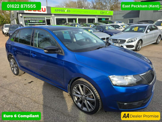 A null SKODA RAPID SPACEBACK 1.2 TSI SE SPORT HATCHBACK WITH 63,000 MILES AND A SERVICE HISTORY, 1 OWNER