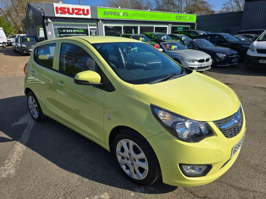 A null VAUXHALL VIVA 1.0i SE IN YELLOW WITH 43,213 MILES WITH SERVICE HISTORY, 3 OWNERS FROM NEW