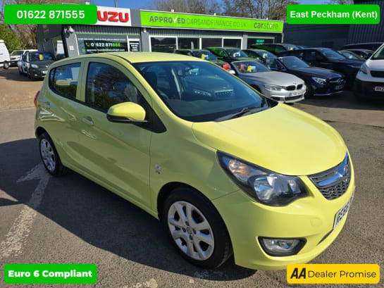 A null VAUXHALL VIVA 1.0i SE IN YELLOW WITH 43,213 MILES WITH SERVICE HISTORY, 3 OWNERS FROM NEW