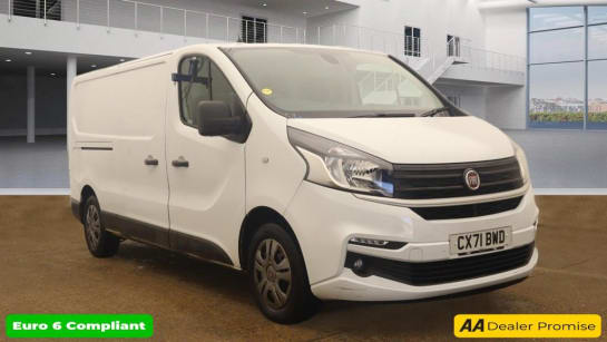 A null FIAT TALENTO 2.0 MULTIJET 12 TECNICO IN WHITE WITH 39,600 MILES AND A SERVICE HISTORY, 1