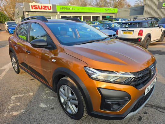A null DACIA SANDERO STEPWAY 1.0 TCe Essential in Desert Orange, 22,000 miles, full service history, 1 o