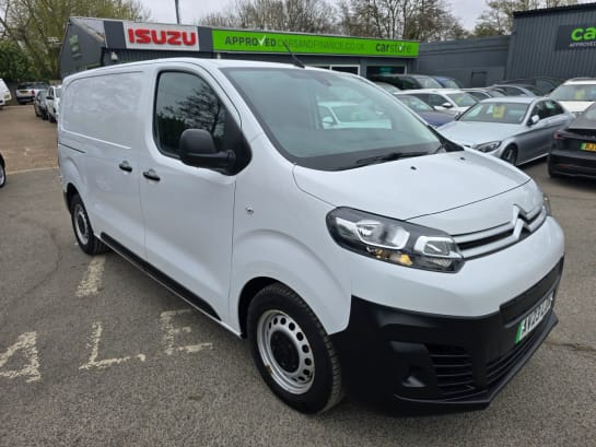 A null CITROEN E-DISPATCH E 1000 75 kWh Enterprise M in white, 12,000 miles, full service history, 1