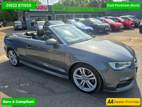A null AUDI A3 CABRIOLET 1.8 TFSI S line Convertible, 54,000 miles, 3 owners, Euro 6 ULEZ, full Audi
