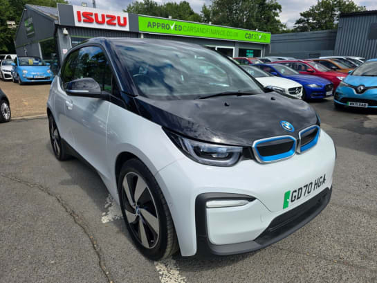 A null BMW I3 42.2kWh EV in white, 20,900 miles, 1 owner, ULEZ compliant with Automatic G