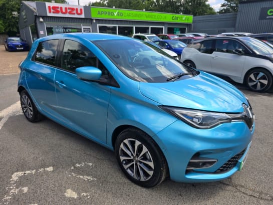 A null RENAULT ZOE R135 EV50 GT Line in Blue, 25,950 miles, 1 owner, ULEZ compliant Electric V