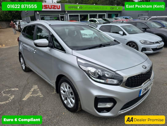 A 2018 KIA CARENS 1.6 GDi 2 MPV, Silver, 43,650 miles, 2 Owners, Euro 6 ULEZ, 6-Speed, Sat Na