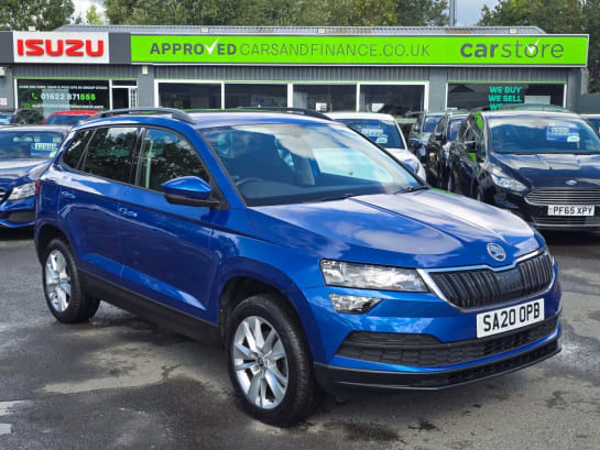 A null SKODA KAROQ 1.0 TSI SE SUV, 42,100 miles, 3 owners, service history, Euro 6 ULEZ, 6-Spe