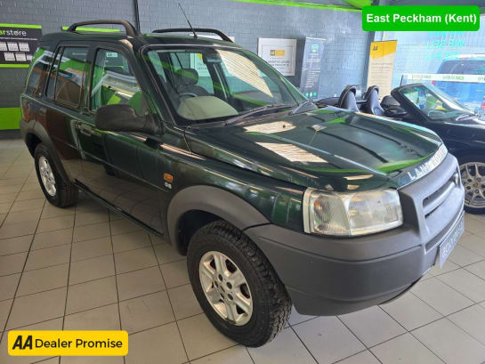 A 2001 LAND ROVER FREELANDER 2.0 TD4 GS SUV, 107,000 miles, Diesel, 5-speed manual, Air Conditioning, Al