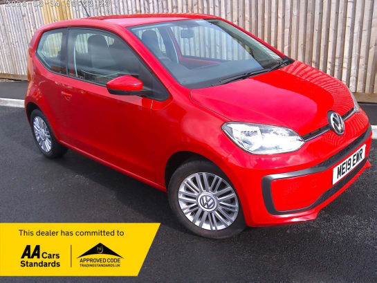 A null VOLKSWAGEN UP! 1.0 Move up! Hatchback 3dr Petrol Manual Euro 6 (s/s) (60 ps) SERVICE, 12M