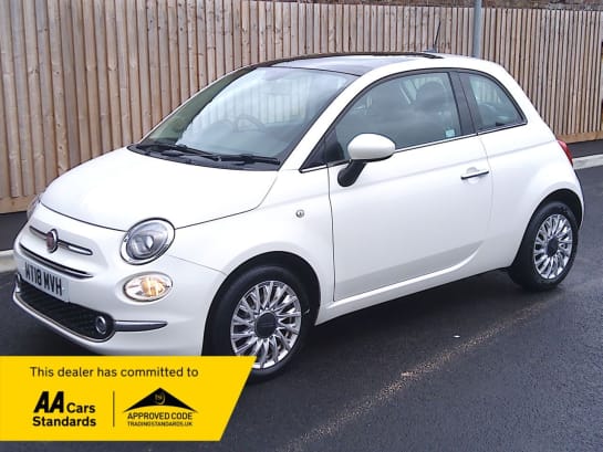 A null FIAT 500 1.2 Lounge Hatchback 3dr Petrol Manual Euro 6 (s/s) (69 bhp) SERVICE, 12M M