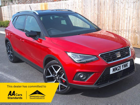 A null SEAT ARONA 1.0 TSI FR Red Edition SUV 5dr Petrol Manual Euro 6 (s/s) (110 ps) SERVICE,