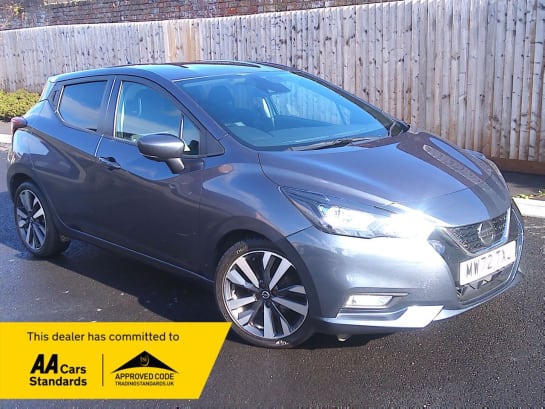 A 2023 NISSAN MICRA 1.0 IG-T Tekna Hatchback 5dr Petrol XTRON Euro 6 (s/s) (92 ps) FURTHER SERV