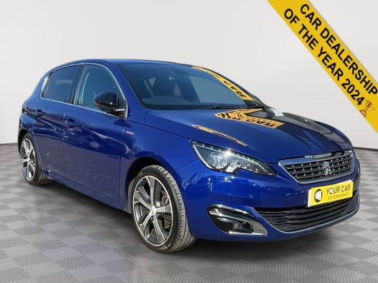A 2016 PEUGEOT 308 1.2 PureTech GT Line Hatchback 5dr Petrol Manual Euro 6 (s/s) (130 ps) Park