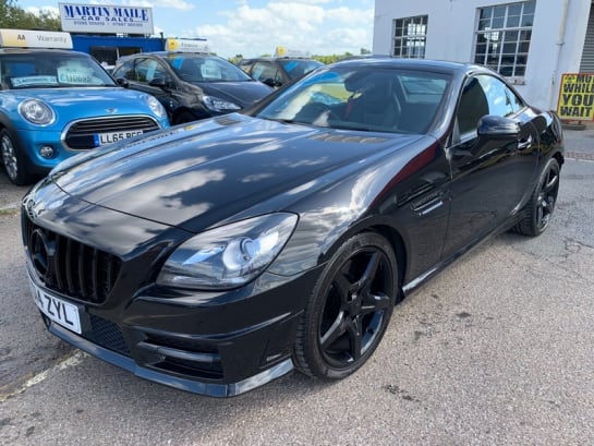 A 2014 MERCEDES SLK SLK250 CDI BLUEEFFICIENCY AMG SPORT