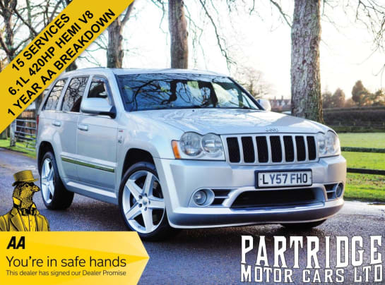 A null JEEP GRAND CHEROKEE 6.1 SRT8 SUV 5dr Petrol Automatic 4WD (388 g/km, 420 bhp) FULL SERVICE HIST