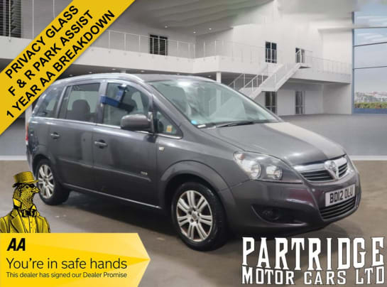 A null VAUXHALL ZAFIRA 1.8 16V Design MPV 5dr Petrol Manual Euro 5 (140 ps) FRONT & REAR PARK ASSI