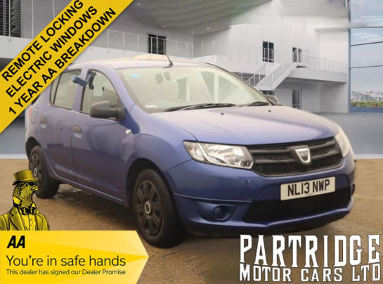 A null DACIA SANDERO 1.2 Ambiance Hatchback 5dr Petrol Manual Euro 5 (75 ps) ELECTRIC WINDOWS, R