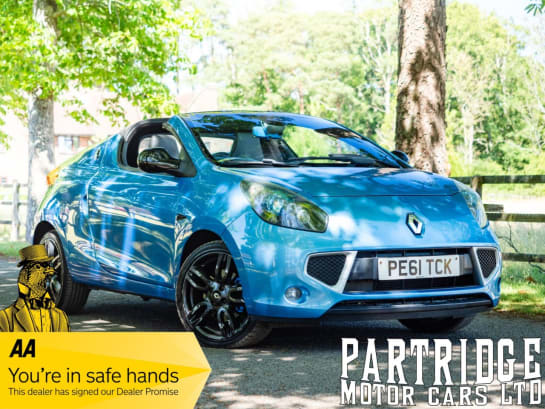 A null RENAULT WIND 1.2 TCe GT Line Convertible 2dr Petrol Manual Euro 5 (100 ps) CLIMATE CONTR
