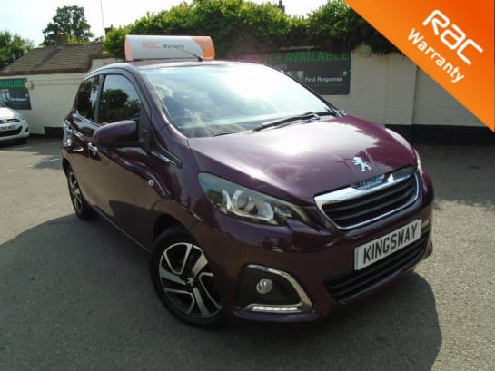 A null PEUGEOT 108 1.2 VTi PureTech Allure Hatchback 5dr Petrol Manual Euro 5 (82 ps) WE WANT