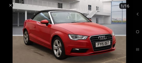 A null AUDI A3 CABRIOLET 1.4 TFSI CoD Sport Euro 6 (s/s) 2dr