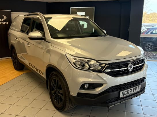 A null SSANGYONG MUSSO 2.2D Saracen Pickup Double Cab 4dr Diesel Auto 4WD Euro 6 (181 ps) Balance