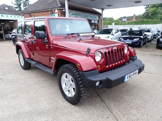 A null JEEP WRANGLER 2.8 SAHARA UNLIMITED CRD 4d 197 BHP GOOD SERVICE HISTORY,SAT NAV,USB