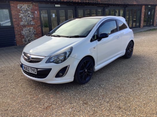 A 2012 VAUXHALL CORSA Limited Edition