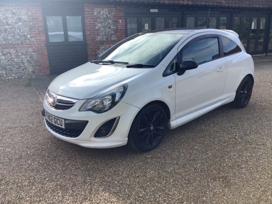 A 2013 VAUXHALL CORSA Limited Edition