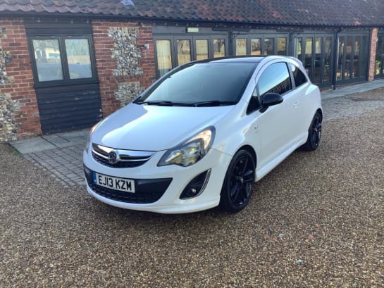 A 2013 VAUXHALL CORSA Limited Edition
