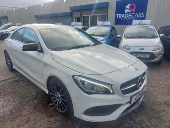 A 2017 MERCEDES CLA CLA 200 D WHITEART