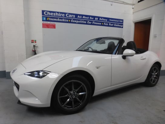 A 2019 MAZDA MX-5 1.5 SKYACTIV-G Sport Nav+ Convertible 2dr Petrol Manual Euro 6 (132 ps)