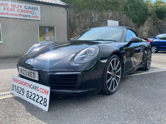 A null PORSCHE 911 3.0 CARRERA S PDK 443 BHP*INTERIOR CARBON PACK*STUNNING CAR* *FSH*SOFT TOP*