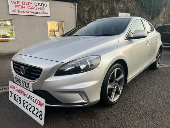 A null VOLVO V40 2.0 D2 R-Design Hatch 5dr Euro 6**FSH**SUPERB**£0.00 ROAD TAX** *FSH*£0.00