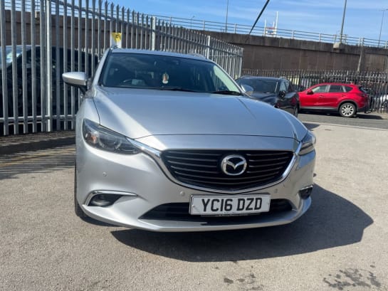 A null MAZDA MAZDA6 2.2 SKYACTIV-D Sport Nav Tourer 5dr Diesel Auto Euro 6 (s/s) (175 ps) JUST