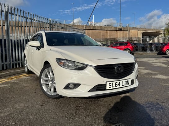 A 2014 MAZDA MAZDA6 2.2 SKYACTIV-D Sport Nav Tourer 5dr Diesel Auto Euro 6 (s/s) (175 ps) JUST