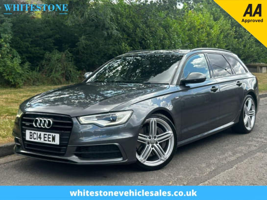 A 2014 AUDI A6 AVANT 3.0 BiTDI V6 Black Edition