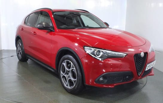 A 2019 ALFA ROMEO STELVIO TD NERO EDIZIONE