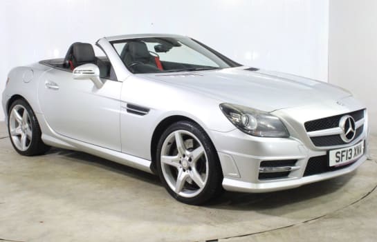 A null MERCEDES-BENZ SLK 1.8 SLK250 BlueEfficiency AMG Sport Convertible 2dr Petrol G-Tronic+ Euro 5