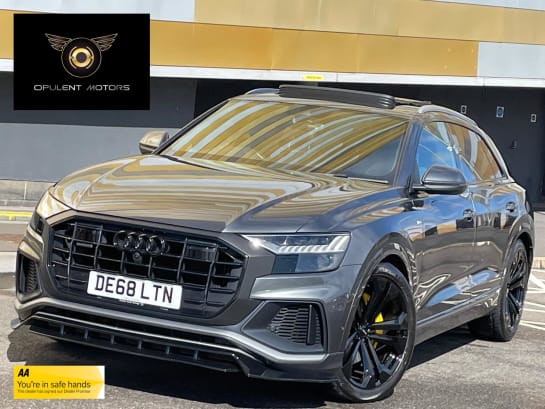A 2018 AUDI Q8 3.0 TDI V6 50 S line SUV 5dr Diesel Tiptronic quattro Euro 6 (s/s) (286 ps)