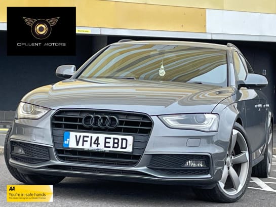 A 2014 AUDI A4 AVANT 2.0 TDI Black Edition Estate 5dr Diesel Multitronic Euro 5 (s/s) (150 ps)